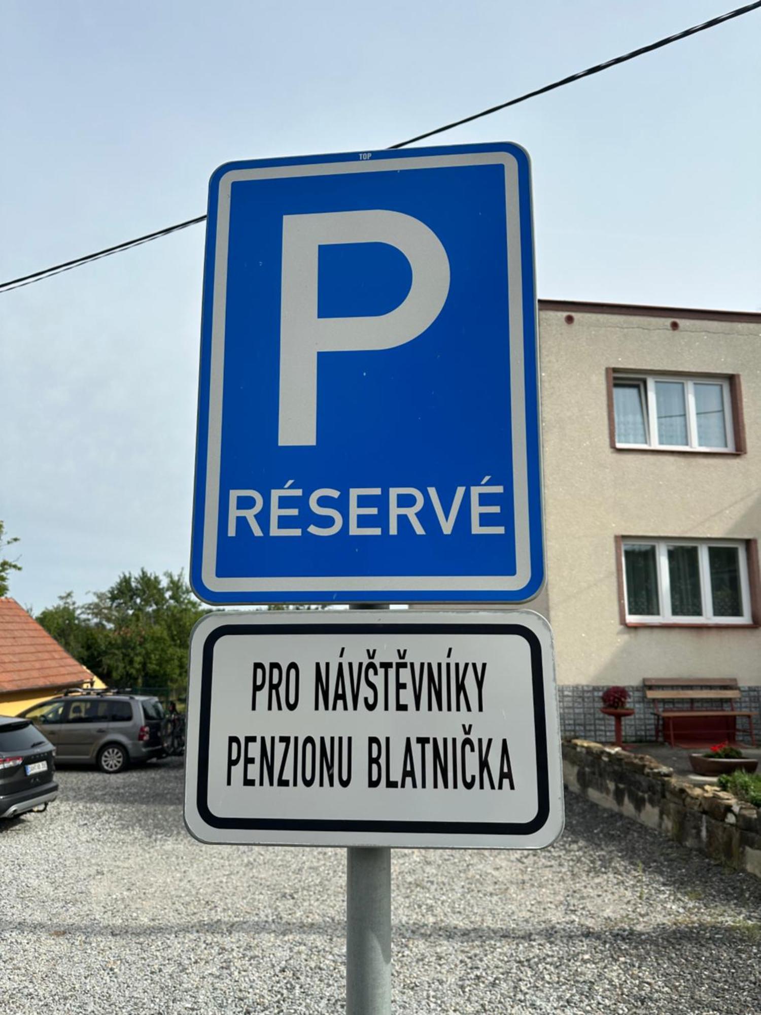 Penzion Blatnička Bagian luar foto
